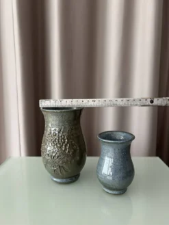 Paire de vases en céramique belge – Faits à la main