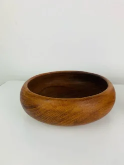Paire de vide poches scandinaves en teck, années 60