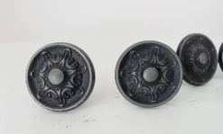 Paire poignée de style victorien en aluminium massif