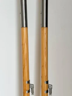 Paires de pagaies en bois