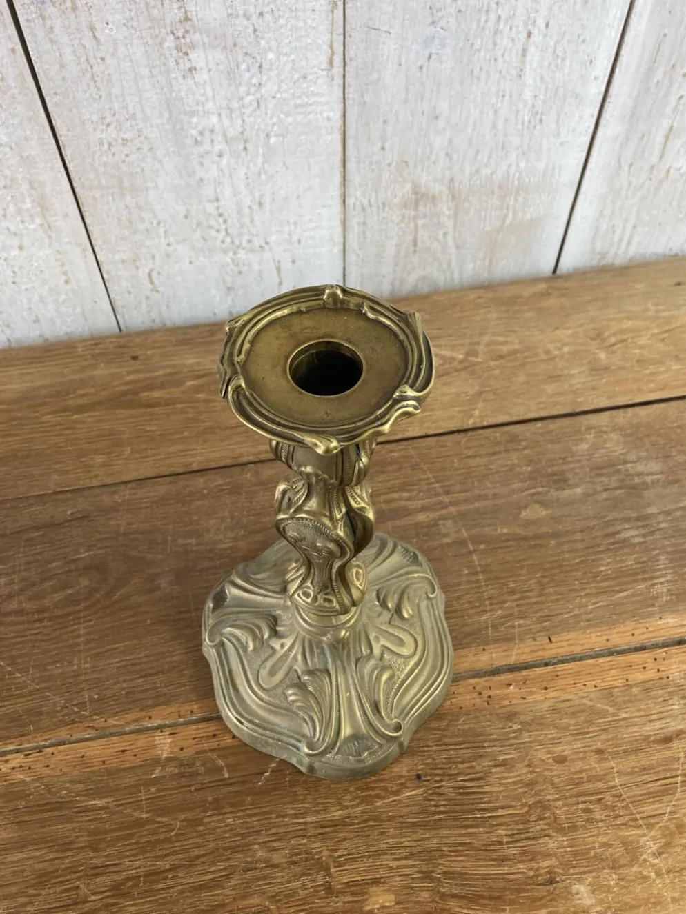 Paitre de bougeoirs anciens