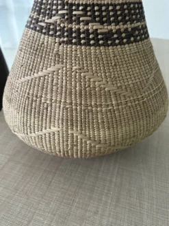 Panier Africain Binga (Tonga) tissé à la main