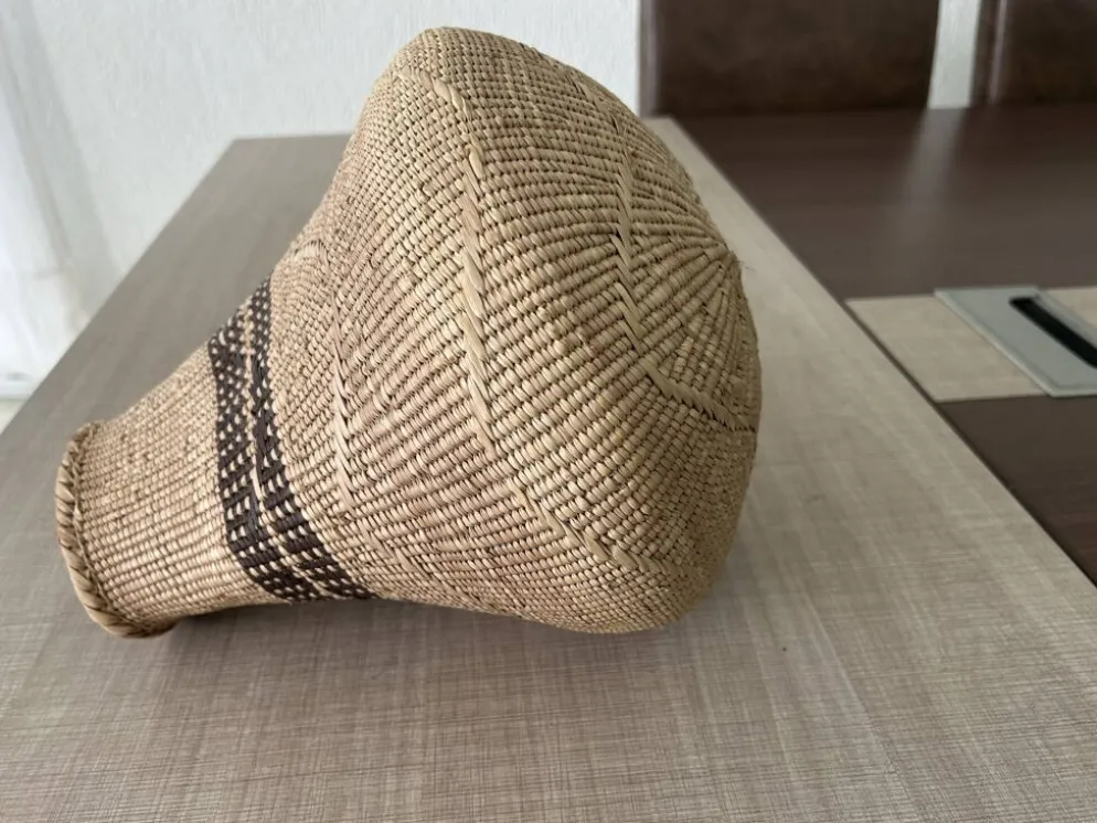 Panier Africain Binga (Tonga) tissé à la main
