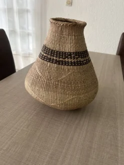 Panier Africain Binga (Tonga) tissé à la main