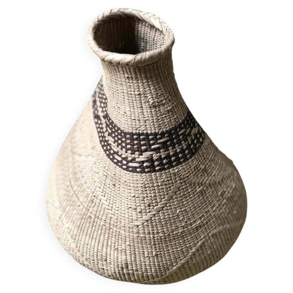 Panier Africain Binga (Tonga) tissé à la main