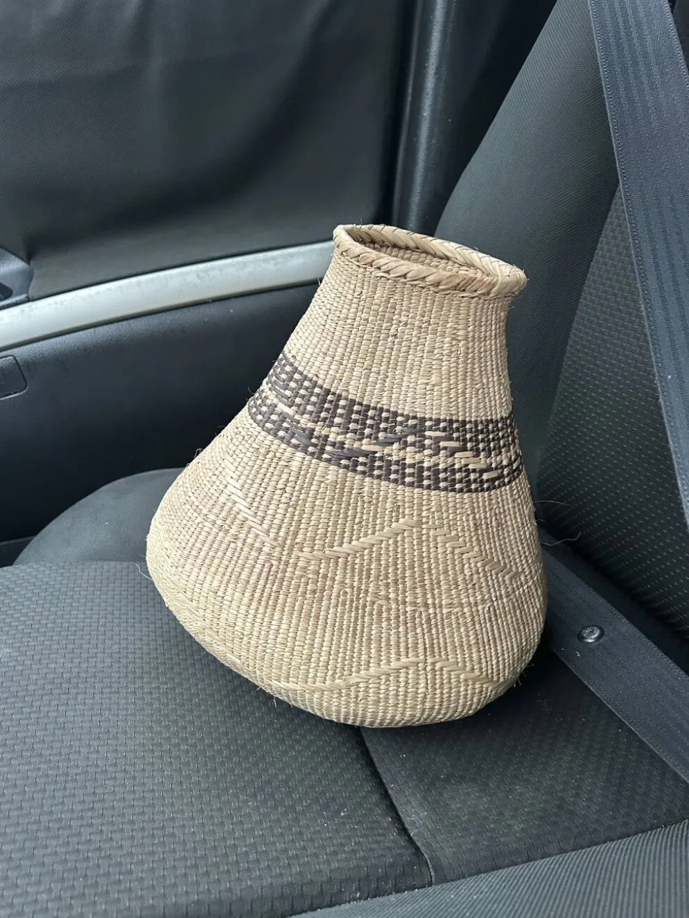Panier Africain Binga (Tonga) tissé à la main