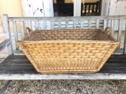 Panier ancien avec 2 anses