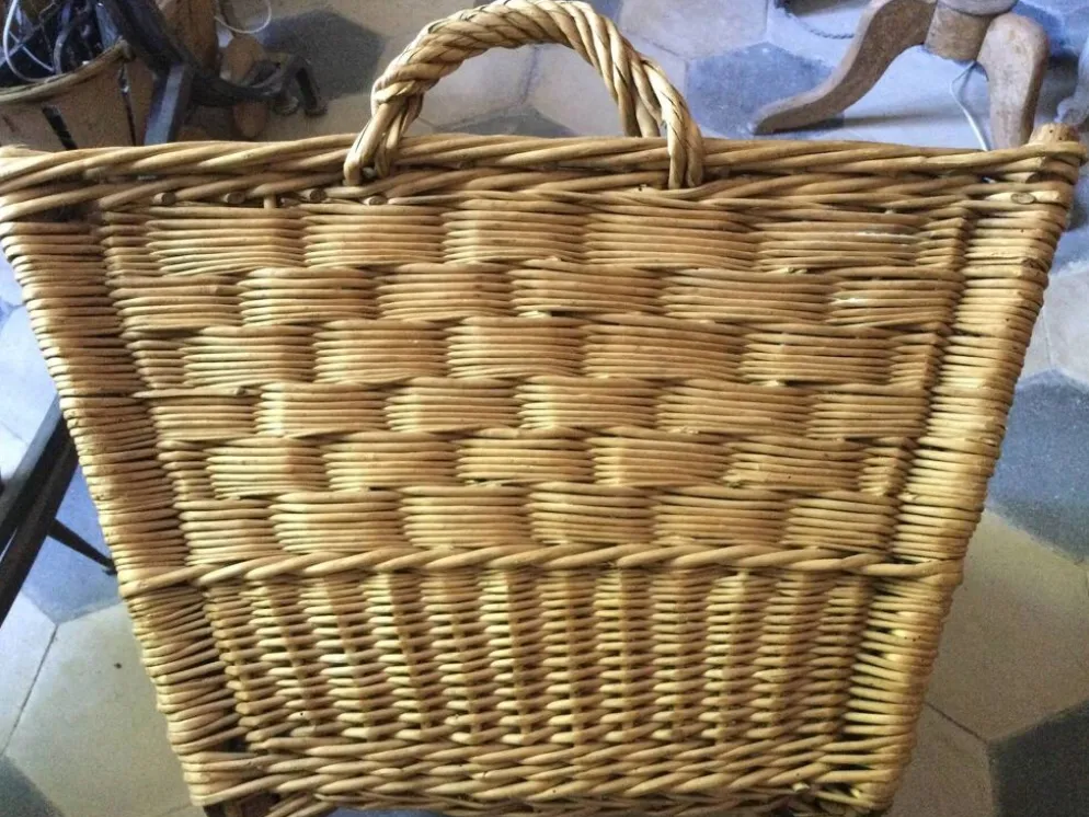 Panier ancien avec 2 anses