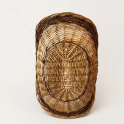 Panier à bûches en osier