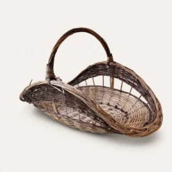 Panier à bûches en osier