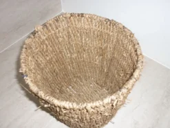Panier corbeille à papier en corde tressée