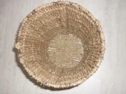 Panier corbeille à papier en corde tressée