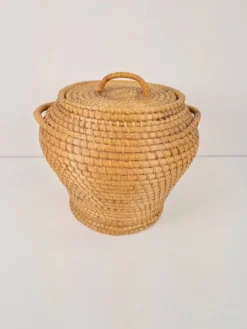 Panier à couvercle Snake Charmer Vintage Rush, 1960