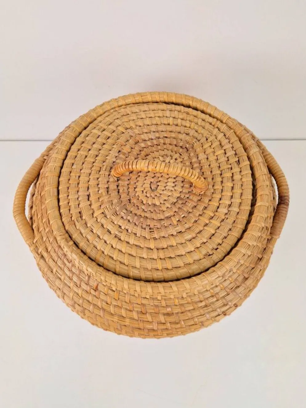 Panier à couvercle Snake Charmer Vintage Rush, 1960