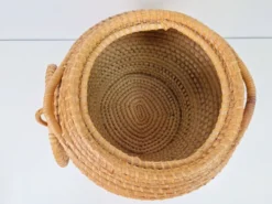 Panier à couvercle Snake Charmer Vintage Rush, 1960