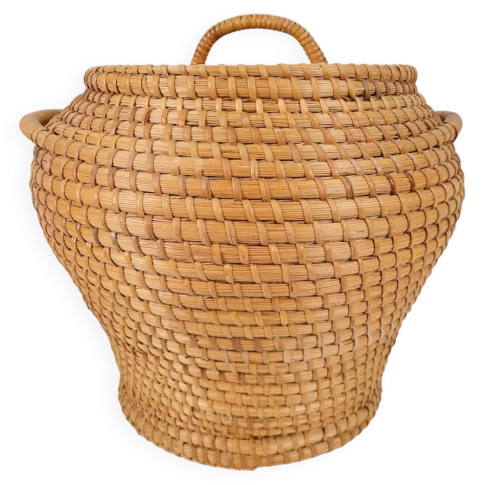 Panier à couvercle Snake Charmer Vintage Rush, 1960
