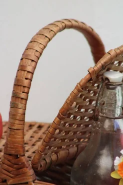 Panier de pique-nique en osier