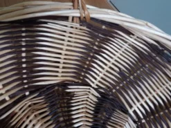 Panier de présentation rond en osier