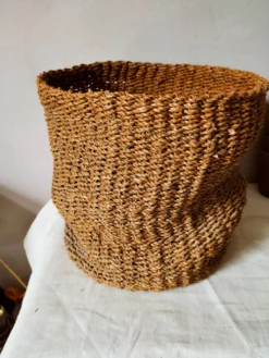 Panier de rangement en corde