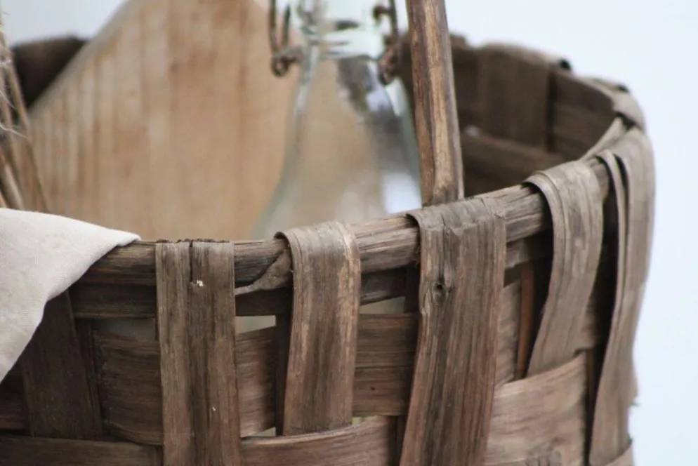 Panier en châtaignier