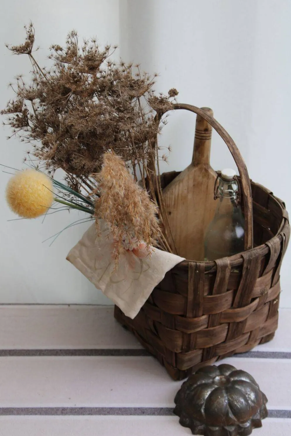 Panier en châtaignier
