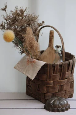 Panier en châtaignier