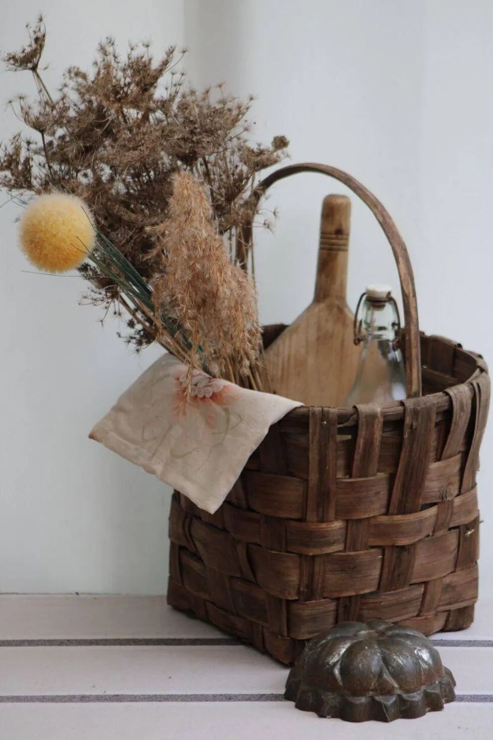 Panier en châtaignier