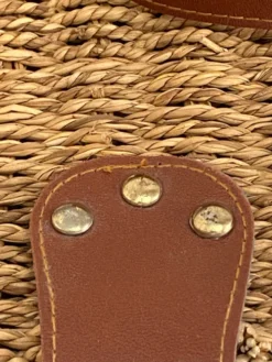 Panier en corde tressée