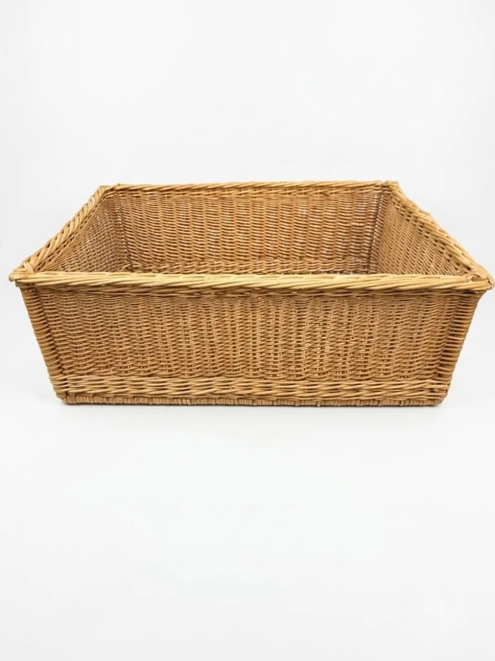 Panier en osier grand modèle