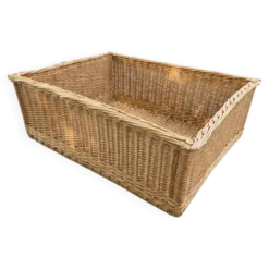 Panier en osier grand modèle