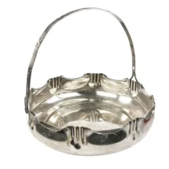 Panier à fruits Art Nouveau, argent, Kaiser, Allemagne, début du 20e siècle