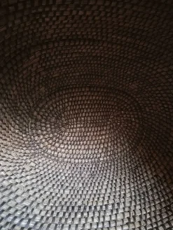 Panier à grains français ancien – Auvergne, vers 1900