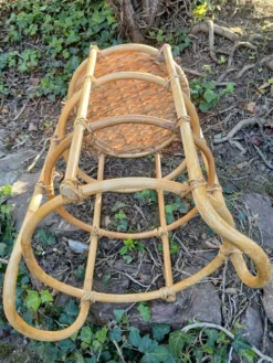 Panier à linge en osier