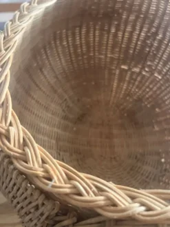 Panier éléphant en rotin
