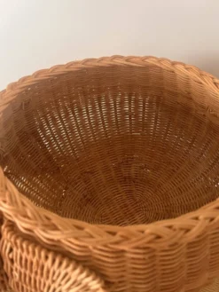 Panier éléphant en rotin