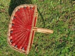 Panier pastèque rétro