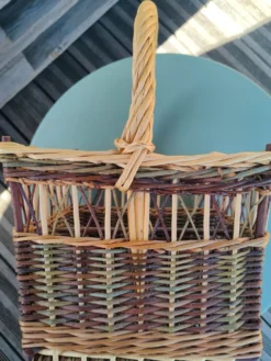 Panier vintage en osier