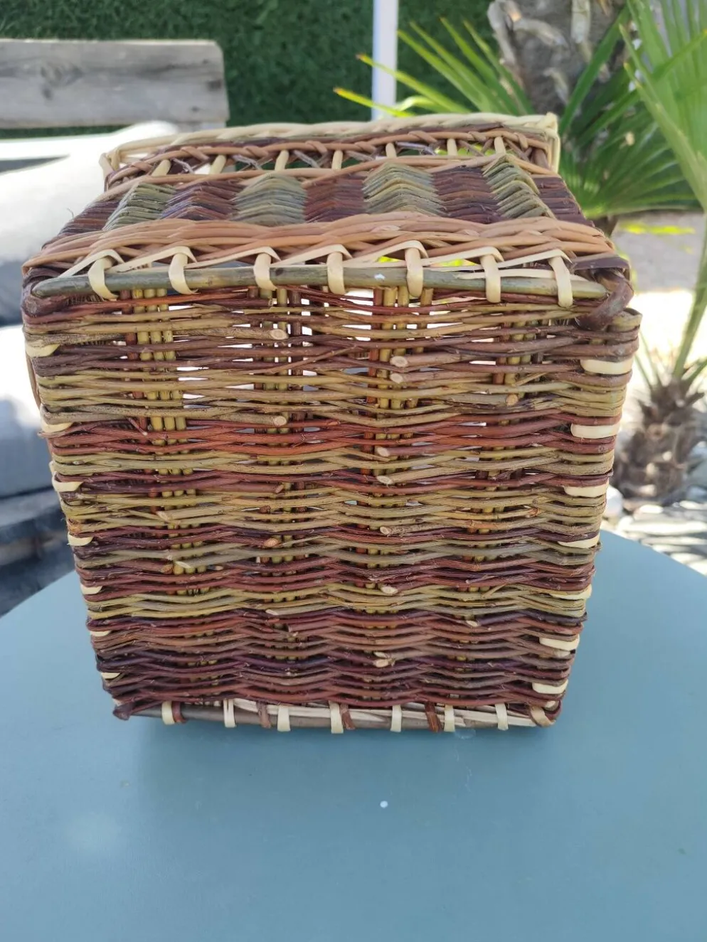 Panier vintage en osier