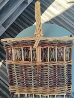 Panier vintage en osier