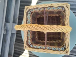Panier vintage en osier