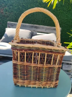 Panier vintage en osier