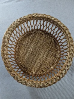 Panière en rotin