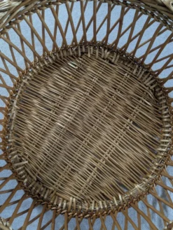 Panière en rotin
