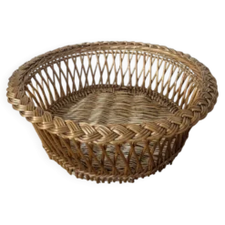 Panière en rotin