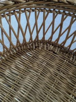 Panière en rotin