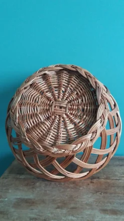 Panières en osier, paniers corbeilles 24 et 29 cm