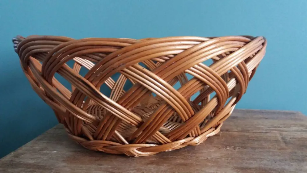 Panières en osier, paniers corbeilles 24 et 29 cm