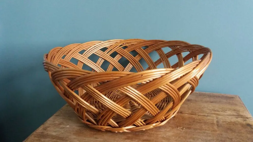 Panières en osier, paniers corbeilles 24 et 29 cm