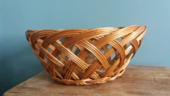 Panières en osier, paniers corbeilles 24 et 29 cm