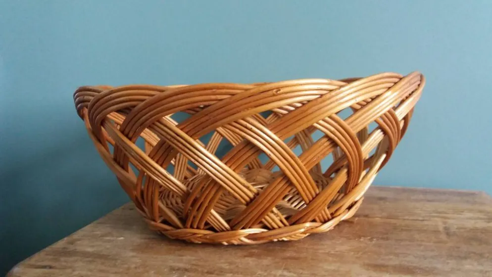 Panières en osier, paniers corbeilles 24 et 29 cm